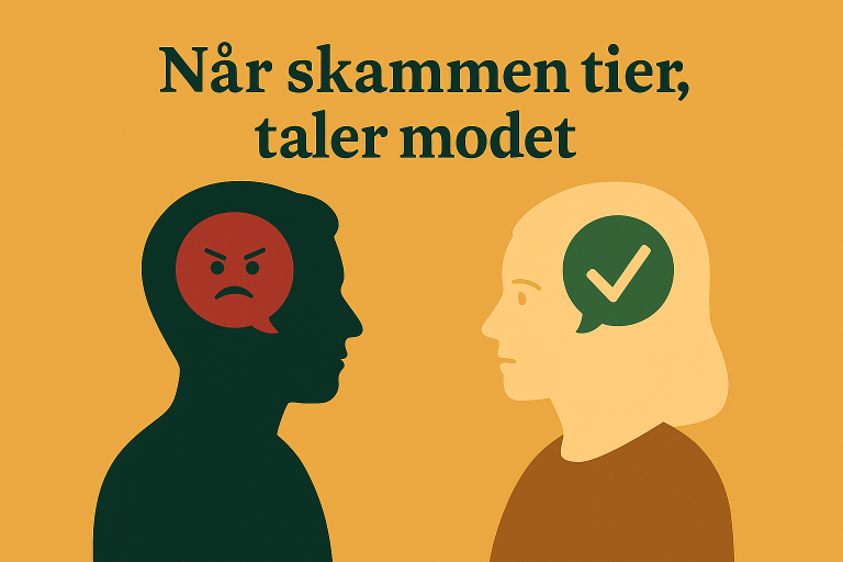 Når skammen slipper sit greb, og modet får stemme